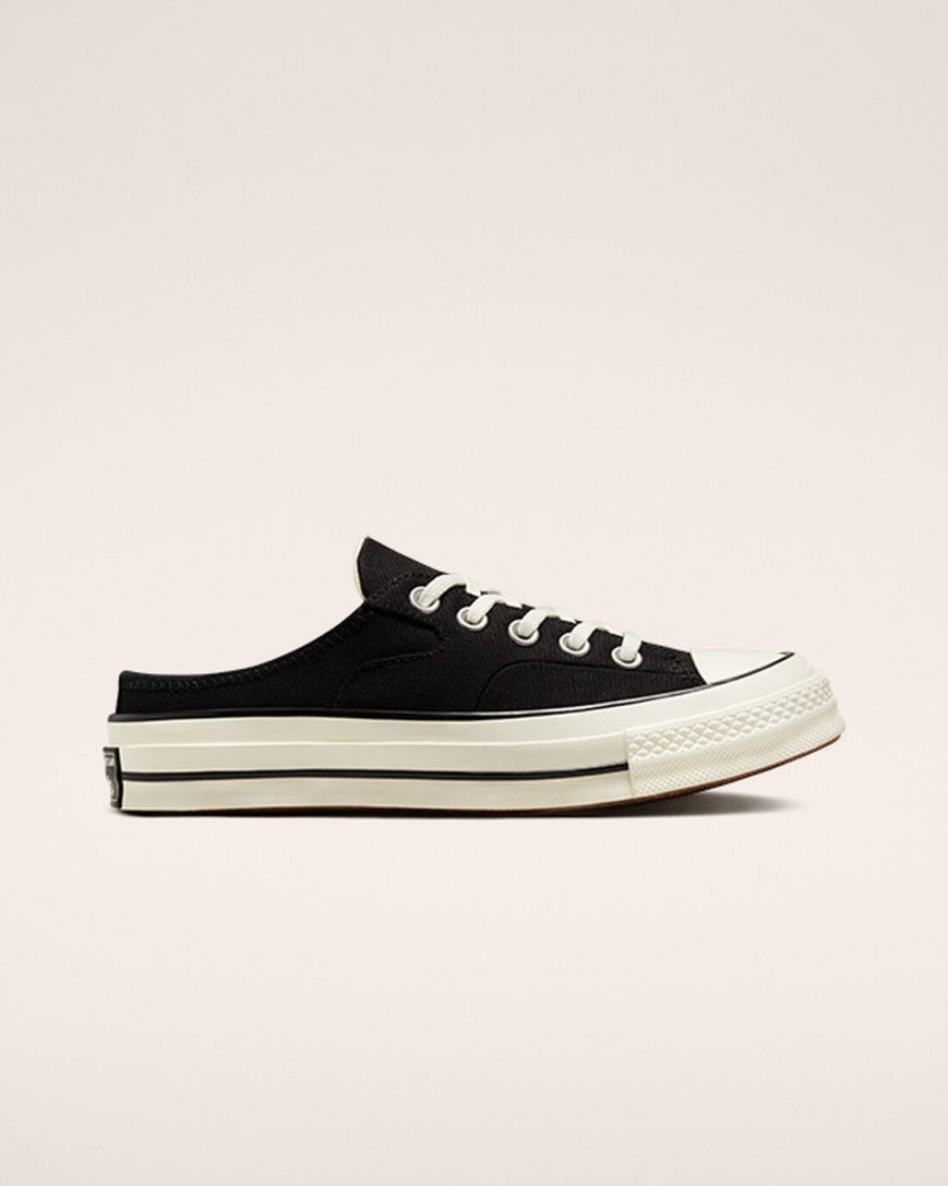 Men\'s Converse Chuck 70 Mule Low Top Shoes Black | AU 109C4C